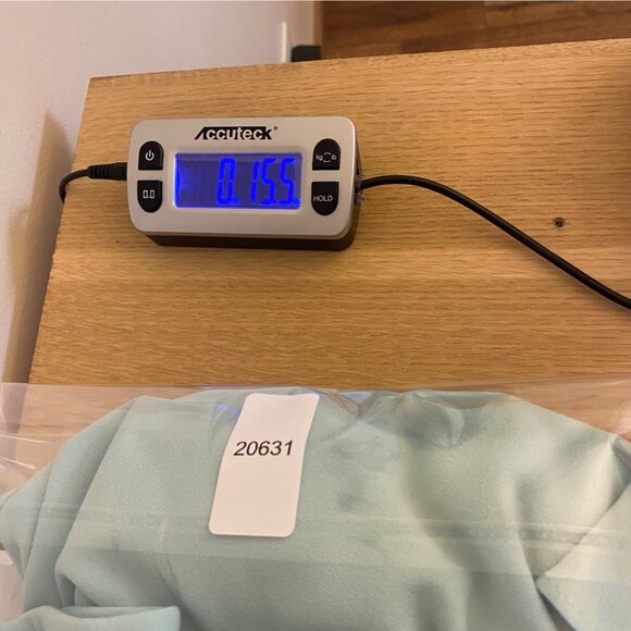 Calvin Klein Skirt Womens 12 Green Below Knee Faux Wrap Ruffle A Line Stretch - Picture 10 of 10